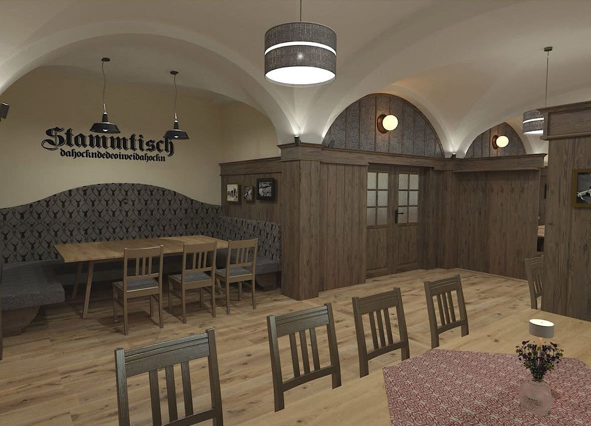 Stammtischbereich Visualisierung